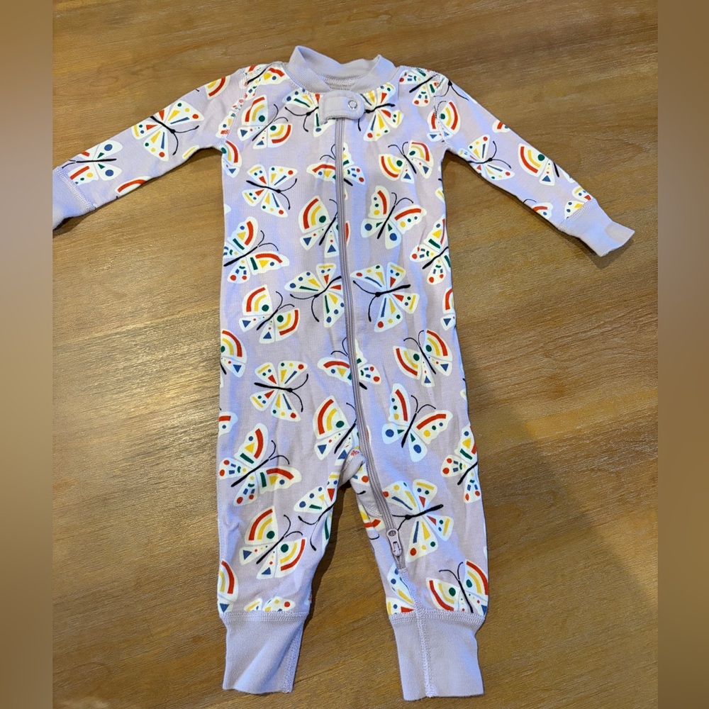 Hanna Andersson Multicolor Butterfly Jammie’s